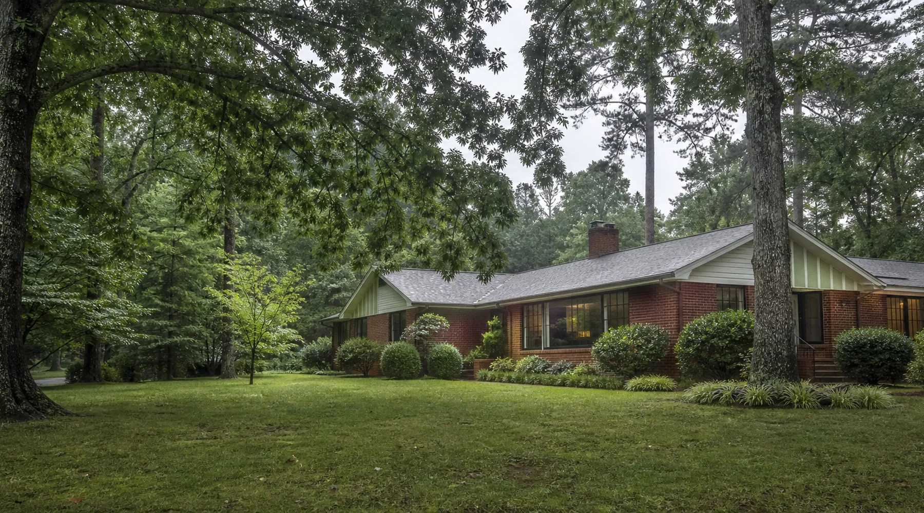 A believable High Point-area home suited to gutter installation planning
